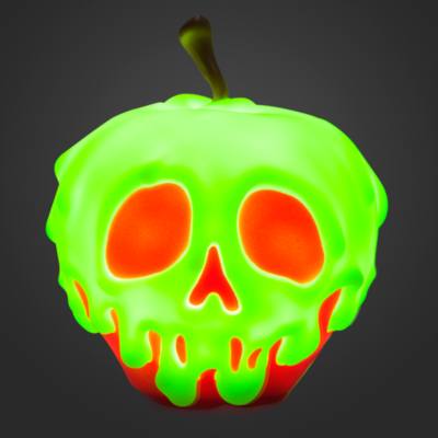 Poisoned Apple Tabletop Light, Snow White and the Seven Dwarfs