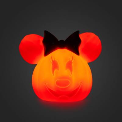 Minnie Mouse Small Light-Up Jack-o'-Lantern
