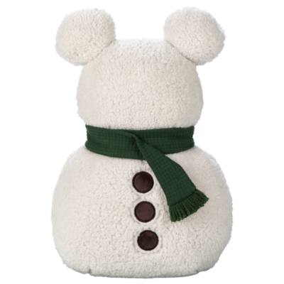 Mickey Mouse Icon Snowman Pillow, Disney Holiday Haven Collection