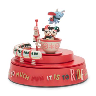 Mickey Mouse and Minnie Mouse Festive Musical Figure