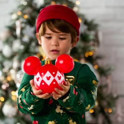 Mickey Mouse Icon Small Light-Up Ornament