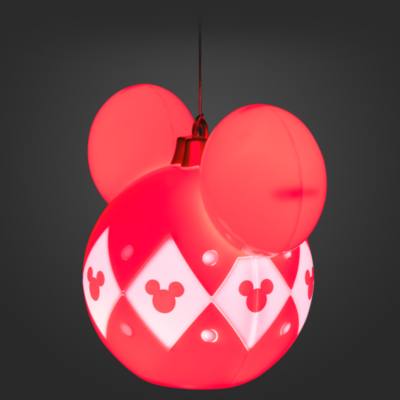 Mickey Mouse Icon Small Light-Up Ornament