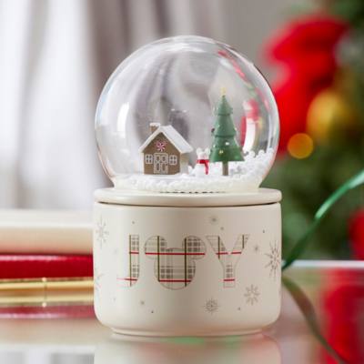 Mickey Mouse Festive Snow Globe Candle, Disney Holiday Haven Collection