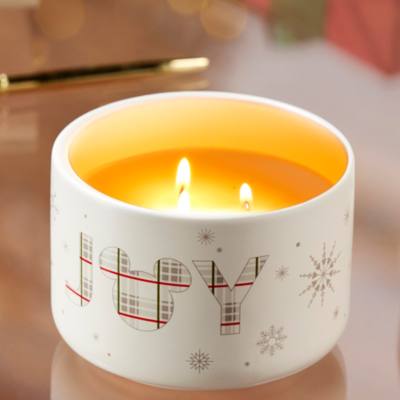 Mickey Mouse Festive Snow Globe Candle, Disney Holiday Haven Collection