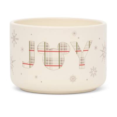 Mickey Mouse Festive Snow Globe Candle, Disney Holiday Haven Collection