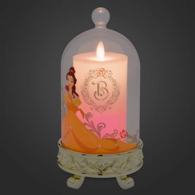 Belle Light-Up Bell Jar Candle Set