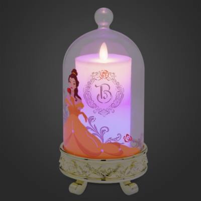 Belle Light-Up Bell Jar Candle Set