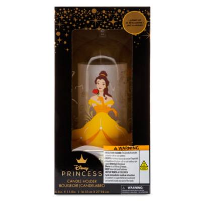 Belle Light-Up Bell Jar Candle Set