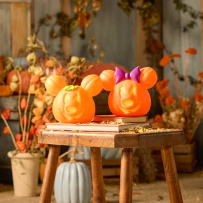Mickey Mouse Small Light-Up Jack-o'-Lantern