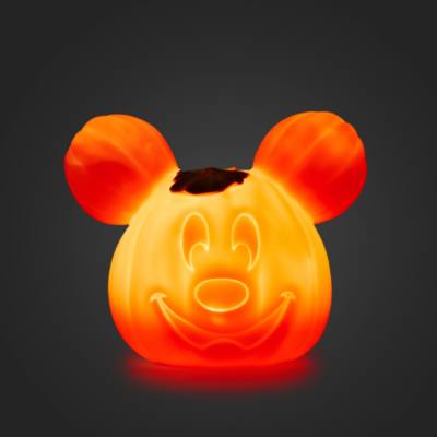 Mickey Mouse Small Light-Up Jack-o'-Lantern