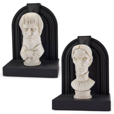 The Haunted Mansion Watchful Busts Bookends