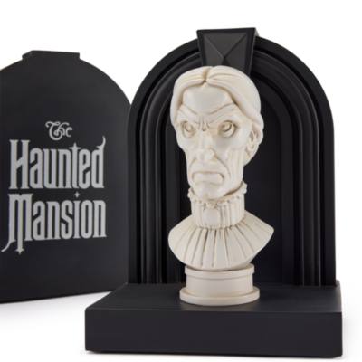 The Haunted Mansion Watchful Busts Bookends