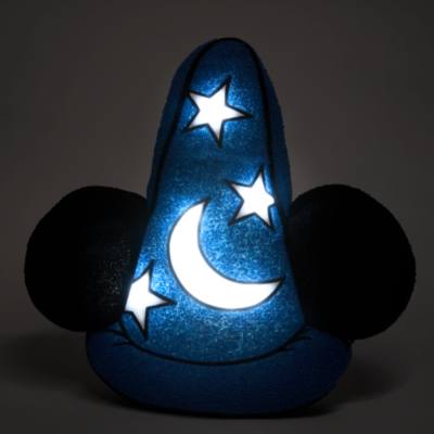 Walt Disney World Sorcerer Mickey Mouse Light-Up Cushion, Fantasia