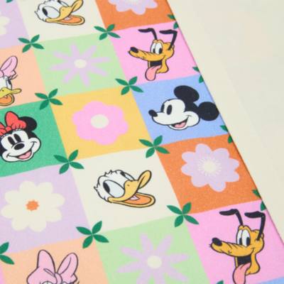 Mickey Mouse and Friends Floral Tea Towels, Set of 2