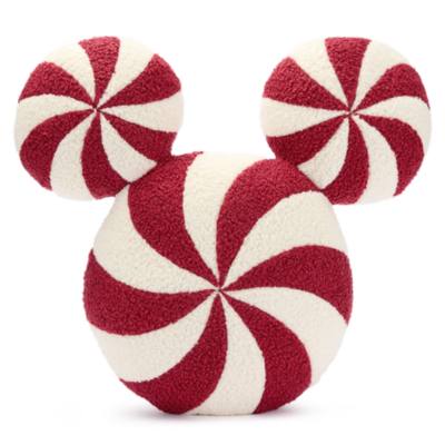 Mickey Mouse Icon Peppermint Swirl Cushion