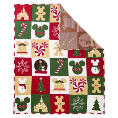 Mickey Mouse Festive Throw Blanket