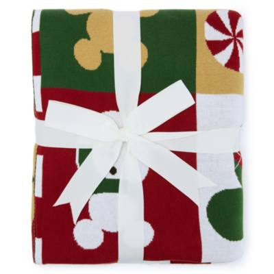 Mickey Mouse Festive Throw Blanket