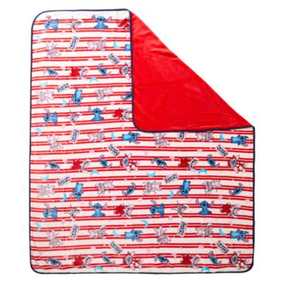 Stitch and Angel Fleece Throw, Lilo & Stitch