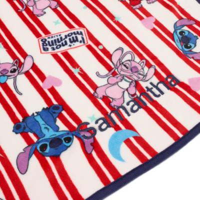 Stitch and Angel Fleece Throw, Lilo & Stitch