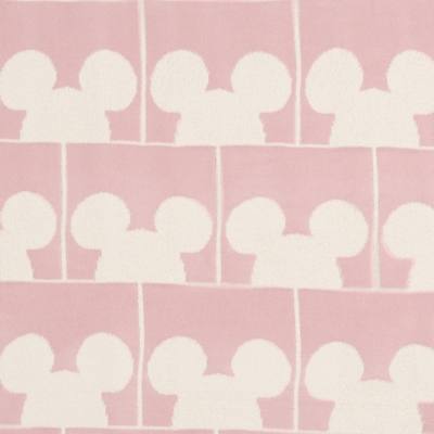 Mickey Mouse Icon Pink Reversible Throw, Home Haven