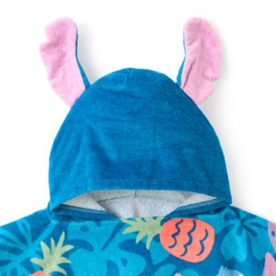 Stitch and Angel Hooded Beach Towel for Kids, Lilo & Stitch