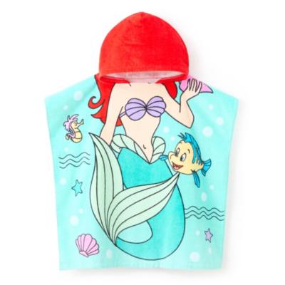 The Little Mermaid Hooded Beach Towel for Kids