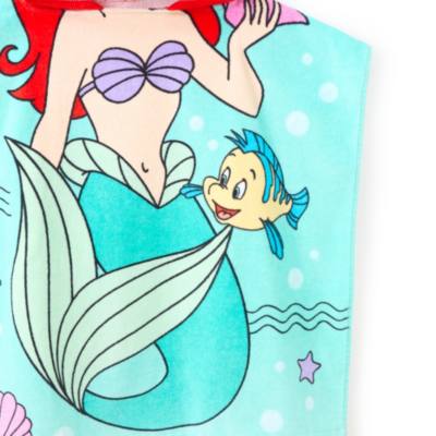 The Little Mermaid Hooded Beach Towel for Kids