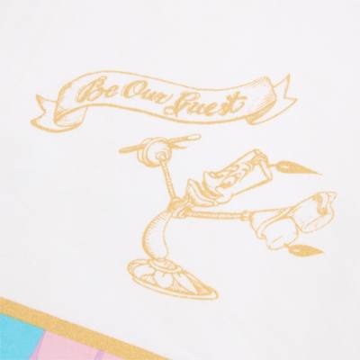 Serviettes de f&ecirc;te La Belle et la B&ecirc;te