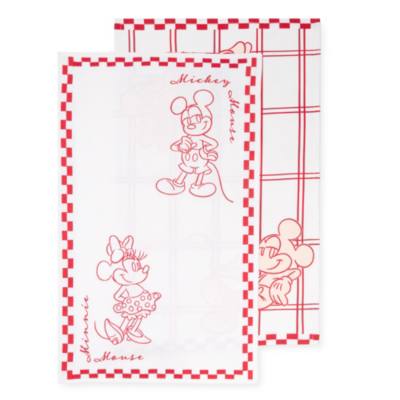 Micky Maus und Minnie Maus - Caf&eacute; - Geschirrtuchset