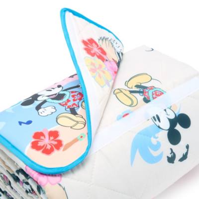 Mickey Mouse and Minnie Mouse Summer Picnic Blanket
