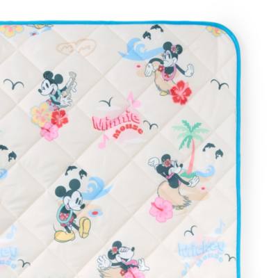 Mickey Mouse and Minnie Mouse Summer Picnic Blanket