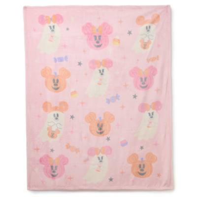 Mickey Mouse and Minnie Mouse Cutie Ghost Throw