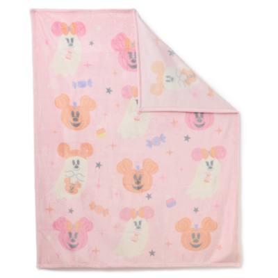 Mickey Mouse and Minnie Mouse Cutie Ghost Throw