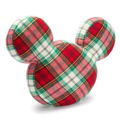 Cuscino tartan Topolino Collezione Natale