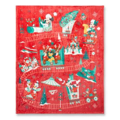 Mickey Mouse and Friends Christmas Throw