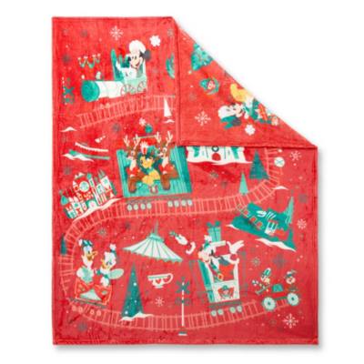 Mickey Mouse and Friends Christmas Throw