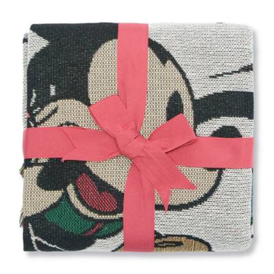 Mickey Mouse and Minnie Mouse Winter Throw Blanket