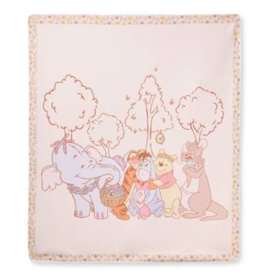 Winnie the Pooh and Friends Quilted Throw