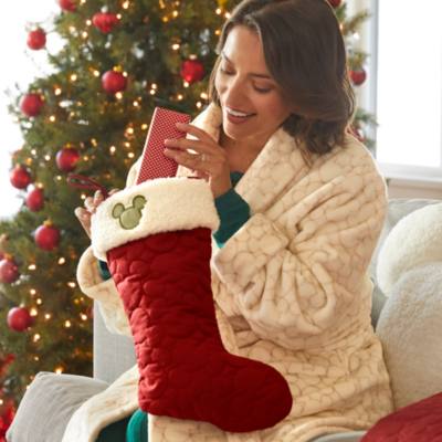 Micky Maus Symbol - Disney Seasonal Homestead Kollektion - Weihnachtsstrumpf