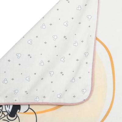 Mickey Mouse and Minnie Mouse Baby Milestone Blanket Set