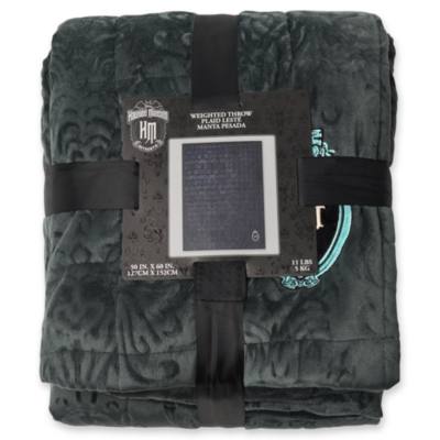 The Haunted Mansion Weighted Throw
