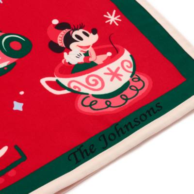 Runner da tavola natalizio reversibile Topolino e i suoi amici Castello di Fantasyland