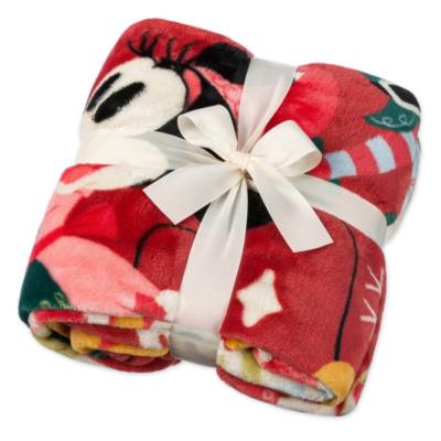 Micky Maus und Freunde - Weihnachtliche Fleecedecke