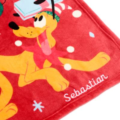 Micky Maus und Freunde - Weihnachtliche Fleecedecke