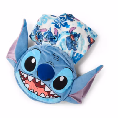 Stitch Convertible Fleece Throw, Lilo & Stitch