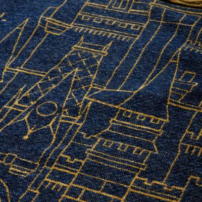 Manta tejida, castillo La Cenicienta, Walt Disney World