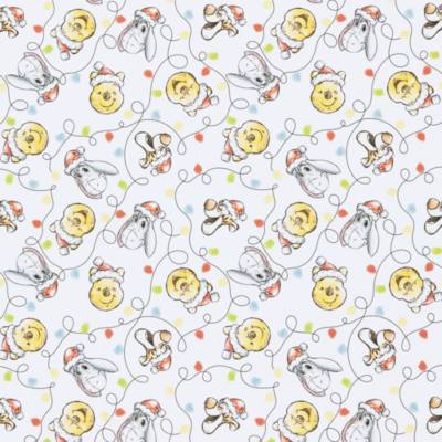 Winnie the Pooh and Friends Festive Wrapping Paper