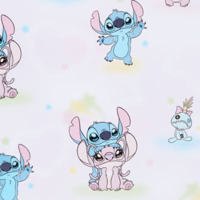Stitch, Angel and Scrump Wrapping Paper, Lilo & Stitch