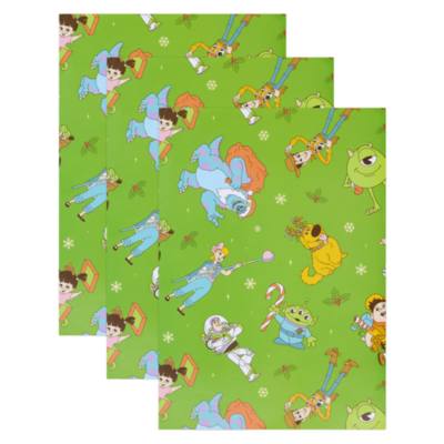 Pixar Festive Wrapping Paper