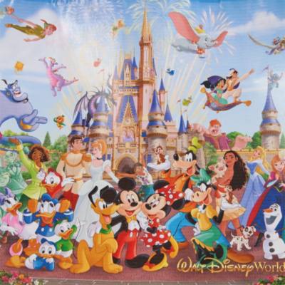 Walt Disney World Storybook Reusable Shopper, Medium Size